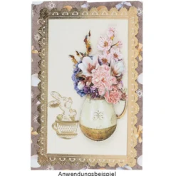 Duo-Design-Papiere, Ostern 1, beidseitig bedruckt, 25cm x 25cm, 250g/m², 20 Blatt