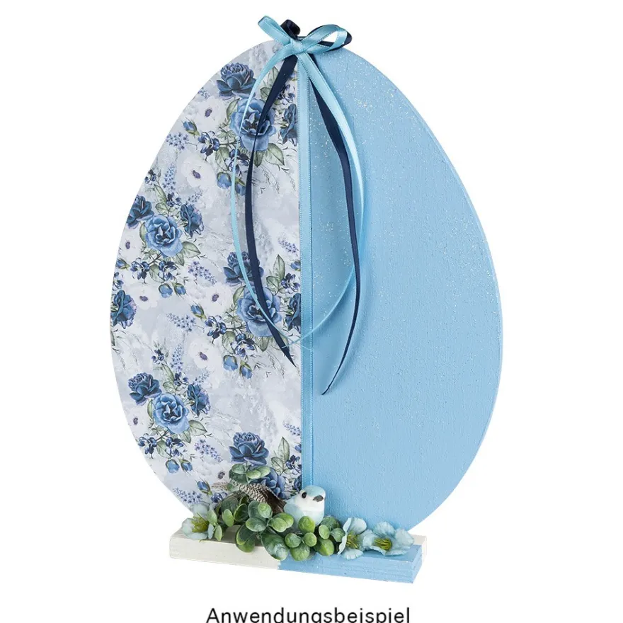 Duo-Design-Papiere, Rosen 1, beidseitig bedruckt, 25cm x 25cm, 250g/m², 20 Blatt