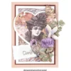 Duo-Design-Papiere, Vintage 4, beidseitig bedruckt, 25cm x 25cm, 250g/m², 20 Blatt