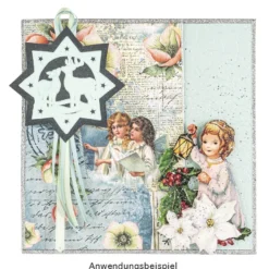 Duo-Design-Papiere, Weihnachtszeit 2, beidseitig bedruckt, 25cm x 25cm, 250g/m², 20 Blatt