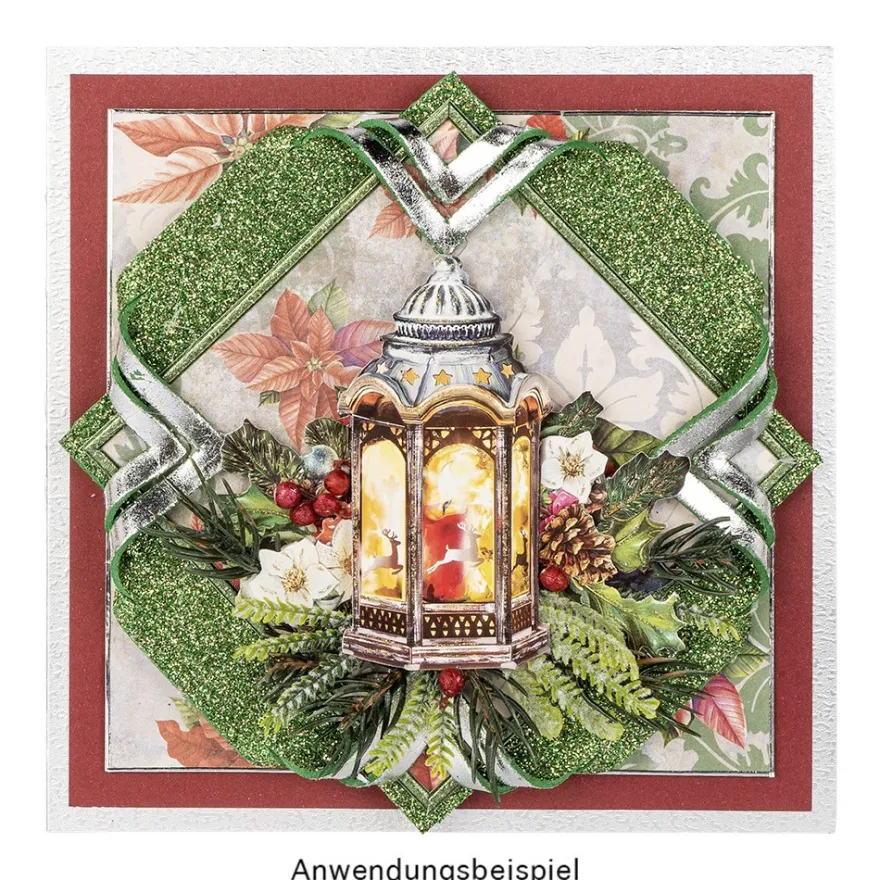 Duo-Design-Papiere, Weihnachtszeit 1, beidseitig bedruckt, 25cm x 25cm, 250g/m², 20 Blatt