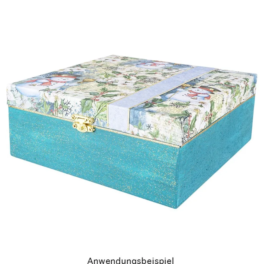 Duo-Design-Papiere, Weihnachtszeit 3, beidseitig bedruckt, 25cm x 25cm, 250g/m², 20 Blatt