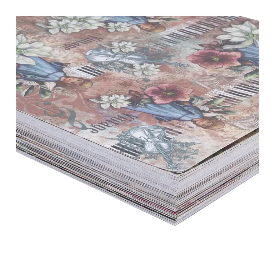 Duo-Design-Papiere, Weihnachten & Winter, beidseitig bedruckt, 25cm x 25cm, 250 g/m², 100 Blatt