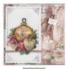 Duo-Design-Papiere, Winter-Floristik 3, beidseitig bedruckt, 25cm x 25cm, 250g/m², 20 Blatt