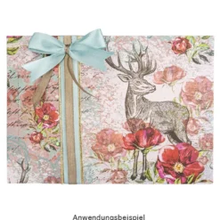 Duo-Design-Papiere, Winter-Floristik 3, beidseitig bedruckt, 25cm x 25cm, 250g/m², 20 Blatt
