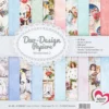 Duo-Design-Papiere, Winterzeit 2, beidseitig bedruckt, 25cm x 25cm, 250g/m², 20 Blatt
