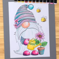 Duo-Marker, 2 verschiedene Spitzen, wasserfest, 24 Stück
