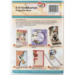 DVD, 3-D Grußkarten: Originelle Ideen, Julia Sieweke & Karin Jittenmeier, 80 Min.