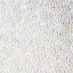 Effekt-Glaskügelchen, Ø1mm bis Ø1,5mm, 125g, transparent-irisierend