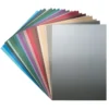 Effekt-Karton, metallic-matt, DIN A4, 200 g/m², 20 Farben, 20 Bogen