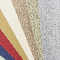 Effekt-Karton Oslo, DIN A4, 230 g/m², geprägt, 10 verschiedene Farben, 30 Bogen