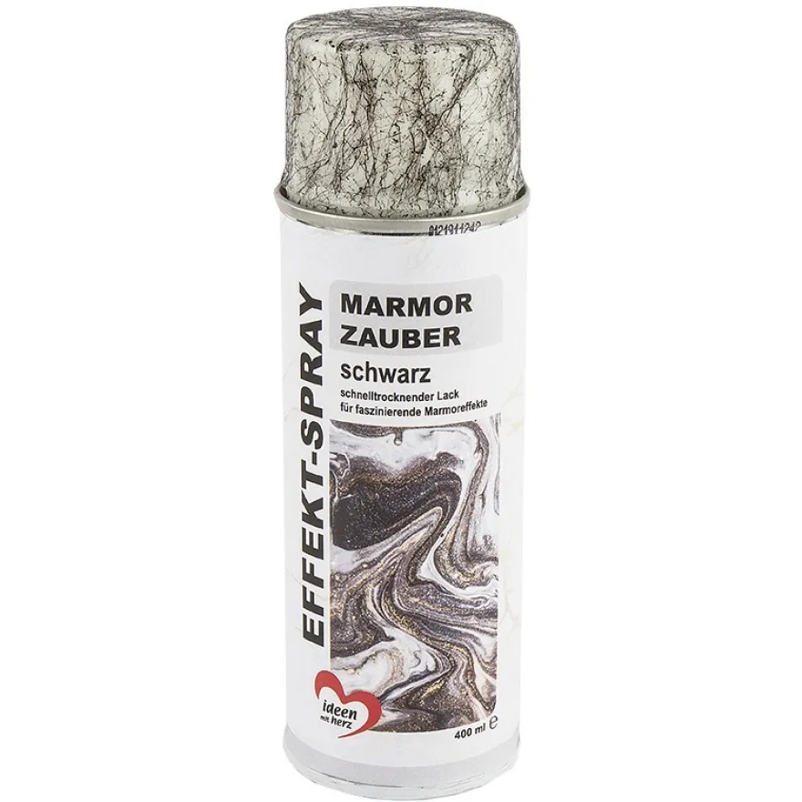 Effekt-Spray, Marmor Zauber, schwarz, 400ml