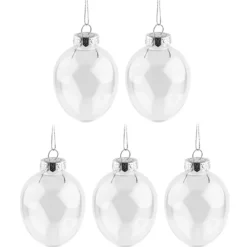 Eier zum Befüllen, Ø 6,5cm, 9,8cm hoch, 5 Stück