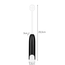 Elektrischer Handmixer, 25,5cm x 3,3cm x 3cm, batteriebetrieben