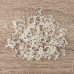 Engelsflügel aus Acryl, Design 3, 1,9 cm, klar-irisierend, 100 Stück