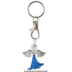 Engelsflügel, Design 2, 1,9cm, silber, 30 Stück
