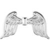 Engelsflügel, Design 4, 2,3cm, silber, 20 Stück