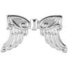Engelsflügel, Design 5, 3cm, silber, 15 Stück