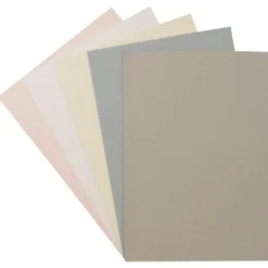 10er Grußkarten-Set, "Batik", C6, 5 Farben