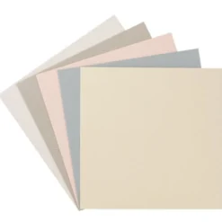 10er Grußkarten-Set, "Batik", 13x13 cm, 5 Farben