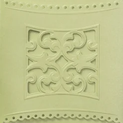 10er Grußkartenset Deluxe, "Prinzess", 16x16cm, hellgrün