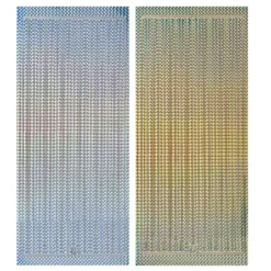 10er Sticker Set, Linien, 5mm, verschiedene Farben und Folien