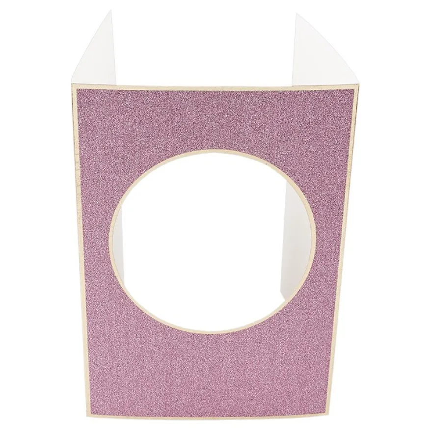 3-Fach-Grußkarten, Passepartout, Kreis, B6, 5 versch. Farben, inkl. Umschläge, 10 Stück