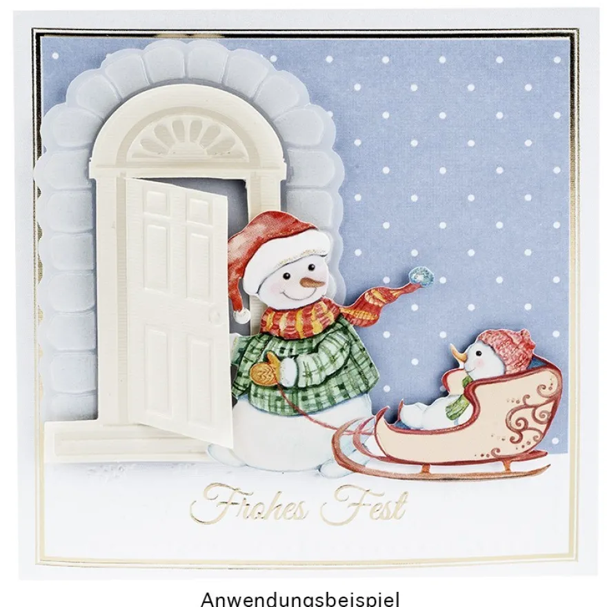Faltpapiere, Duo-Design 35, 10cm x 15cm, Punkte/hellblau, 50 Stück