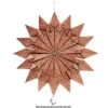 Faltpapiere, Duo-Design 37, 10cm x 15cm, Ornamente/apricot, 50 Stück