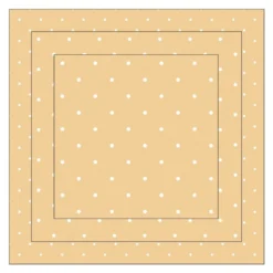 Faltpapiere, Duo-Design 6, 110 g/m², Punkte/apricot, 150 Stück