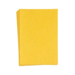 Faltpapiere "Nova 1", 10x15cm, 50 Stück, ocker-gelb