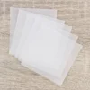 Faltpapiere, transparent, 20cm x 20cm, 110 g/m², weiß, 100 Stück