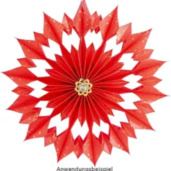 Faltpapiere, transparent, Hirsche, 20cm x 20cm, 110 g/m², rot/gold, 100 Stück