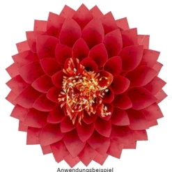 Faltpapiere, transparent, Hirsche, 20cm x 20cm, 110 g/m², rot/gold, 100 Stück