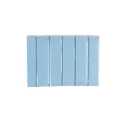 Faszina Soft, Design-Modelliermasse, hellblau mit Glitzer, 55g, leicht formbar, ofenhärtend