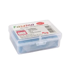 Faszina Soft, Design-Modelliermasse, hellblau mit Glitzer, 55g, leicht formbar, ofenhärtend