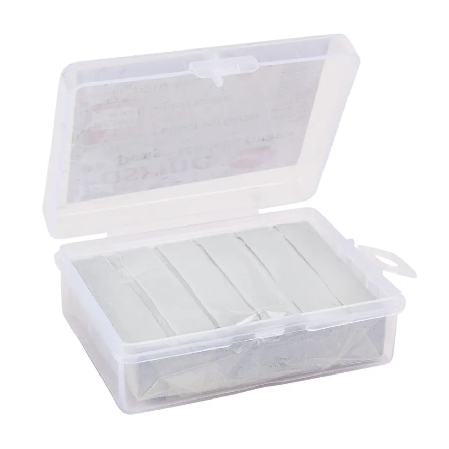 Faszina Soft, Design-Modelliermasse, silber mit Glitzer, 55g, leicht formbar, ofenhärtend