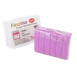Faszina Soft, Design-Modelliermasse, flieder, 55 g, leicht formbar, ofenhärtend