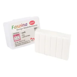 Faszina Soft, Design-Modelliermasse, weiß, 55g, leicht formbar, ofenhärtend