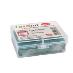 Faszina Soft, Design-Modelliermasse, dunkelgrün, 55g, leicht formbar, ofenhärtend