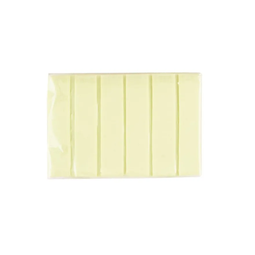 Faszina Soft, Design-Modelliermasse, pastellgrün mit Glitzer, 55g, leicht formbar, ofenhärtend