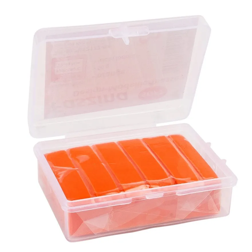 Faszina Soft, Design-Modelliermasse, orange, 55g, leicht formbar, ofenhärtend
