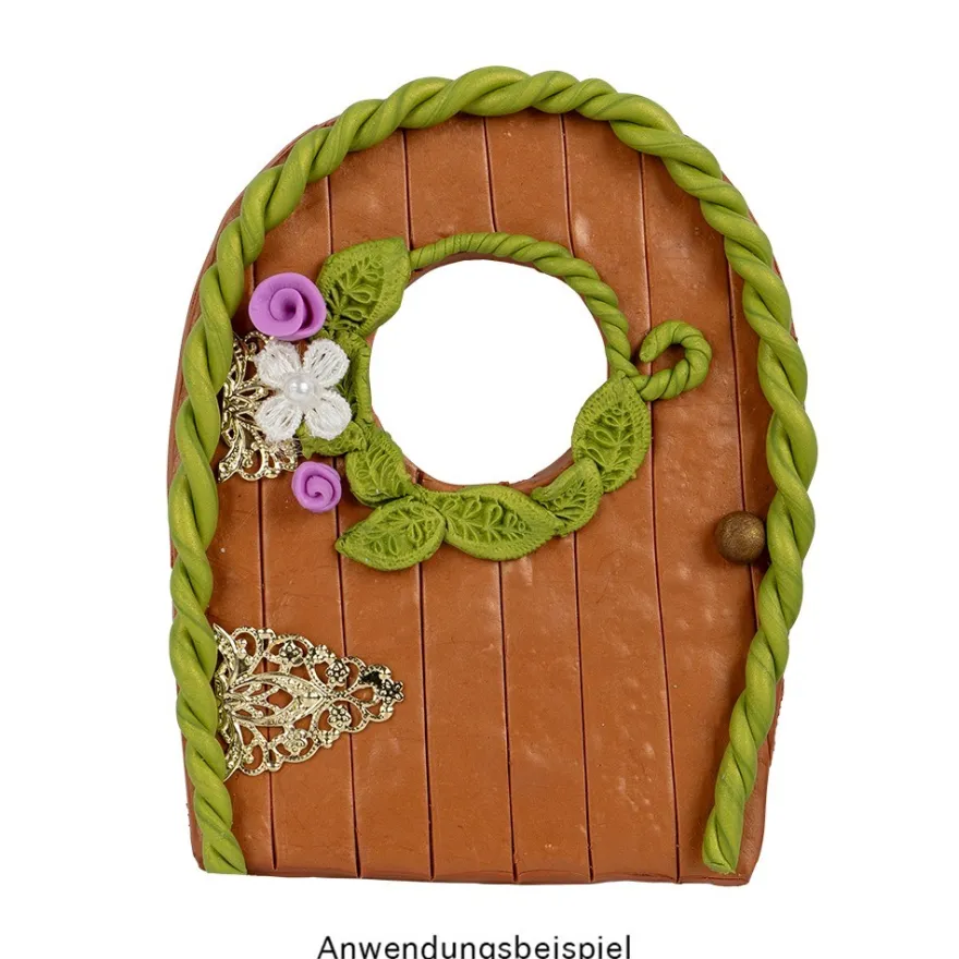 Faszina Soft, Modelliermasse, 14 Farben mit Glitzer, 5 Werkzeuge, je 55 g, ofenhärtend, 19-teilig