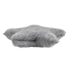 Fell-Sterne, Ø 11cm, grau, 2 Stück