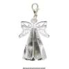 Filigrane Engelsflügel, Design 5, 3,7cm, silber, 10 Stück
