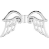 Filigrane Engelsflügel, Design 3, 3cm, silber, 15 Stück