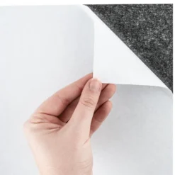 Filz, DIN A4, Stärke: 1mm, schwarz, selbstklebend, 10 Bogen