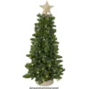 Filz-Tannenbaum zum Zusammenbauen, grün, Ø 14cm, 26cm hoch, 42-teilig