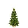 Filz-Tannenbaum zum Zusammenbauen, grün, Ø 12,5cm, 21,5cm hoch, 34-teilig