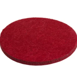 Filzuntersetzer, Ø 10cm, 5mm hoch, rot, inkl. Aufbewahrungsbox, 8 Stück